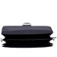 Tabby Cow Leather Shoulder Bag Women S Black