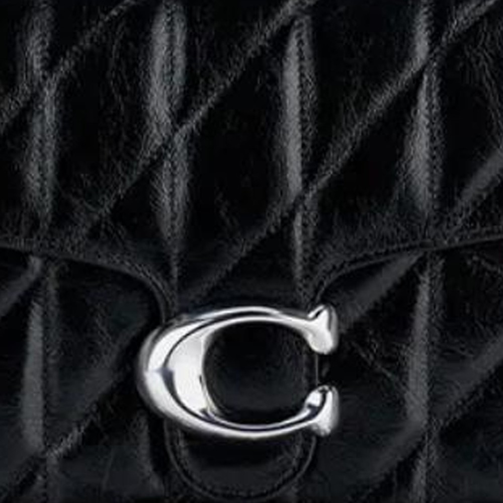Cow Leather Shoulder Bag Medium Size Women S Black