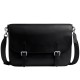 Cow Leather Crossbody Bag Shoulder Bag Tubas Men S Black