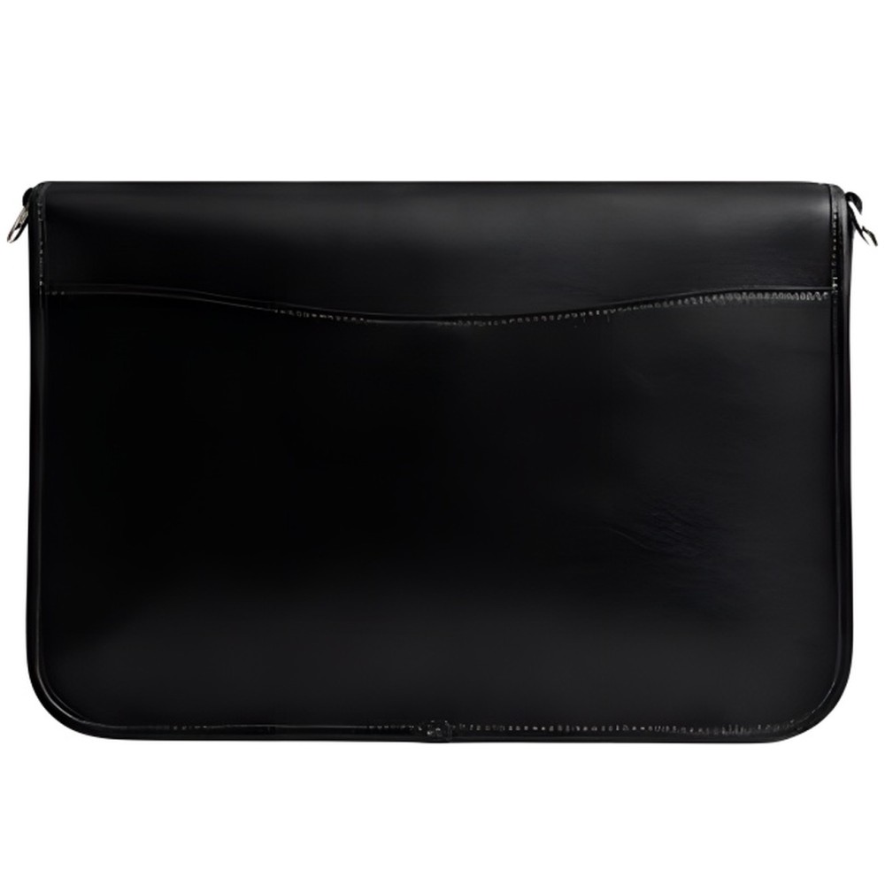 Cow Leather Crossbody Bag Shoulder Bag Tubas Men S Black
