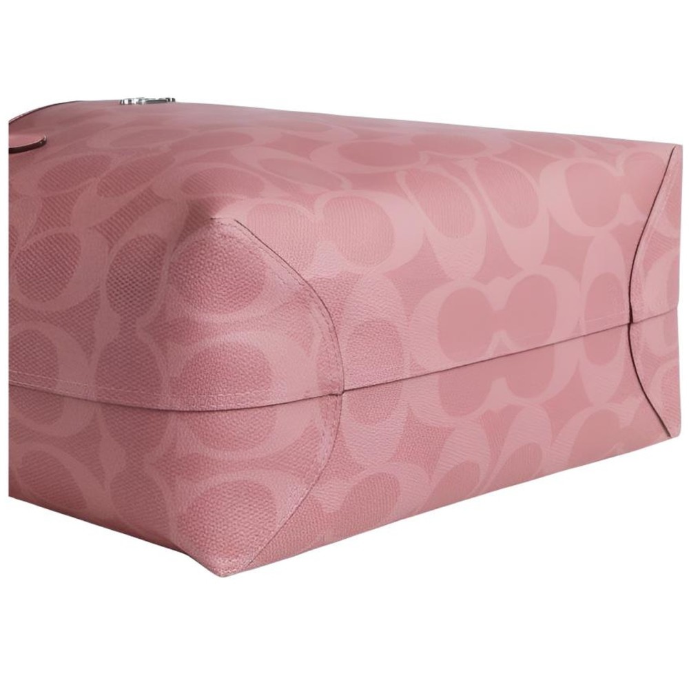 City Artificial Leather Shoulder Bag Large Women S Pink
