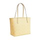 City Coated Canvas Tote Bag Shopping Bag Handbag Shoulder Bag Large Size Women S Dry Grass