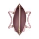 Mollie Artificial Leather Tote Bag Shopping Bag Shoulder Bag Handbag Medium Women S Rouge Pink