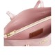 Mollie Artificial Leather Tote Bag Shopping Bag Shoulder Bag Handbag Medium Women S Rouge Pink