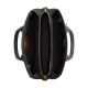 Litchi Grain Leather One Shoulder Handbag Trumpets Women S Black