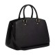 Litchi Grain Leather Shoulder Bag Crossbody Bag Handbag Large Women S Black