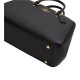 Litchi Grain Leather Shoulder Bag Crossbody Bag Handbag Large Women S Black