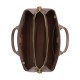 Leather Shoulder Bag Crossbody Bag Handbag Large Women S Dark Stone Brown