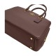 Leather Shoulder Bag Crossbody Bag Handbag Large Women S Dark Stone Brown