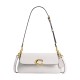 Jet Leather Portable Crossbody Bag Shoulder Bag Medium Size Women S White