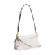 Jet Leather Portable Crossbody Bag Shoulder Bag Medium Size Women S White