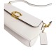 Jet Leather Portable Crossbody Bag Shoulder Bag Medium Size Women S White