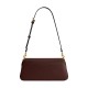 Calfskin Shoulder Bag Crossbody Bag Handbag Medium Women S Maple