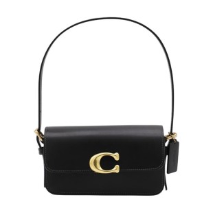 Cow Leather One Shoulder Handbag Women S Black