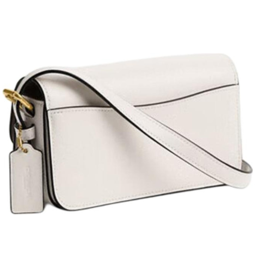 Cow Leather One Shoulder Handbag Regular Women S Ecru