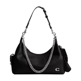 Pocketjuliet Leather Biker Bag Shoulder Bag Tubas Women S Black