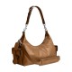 Pocketjuliet Smooth Leather Biker Bag Crossbody Bag Shoulder Bag Tubas Women S Honeys Brown