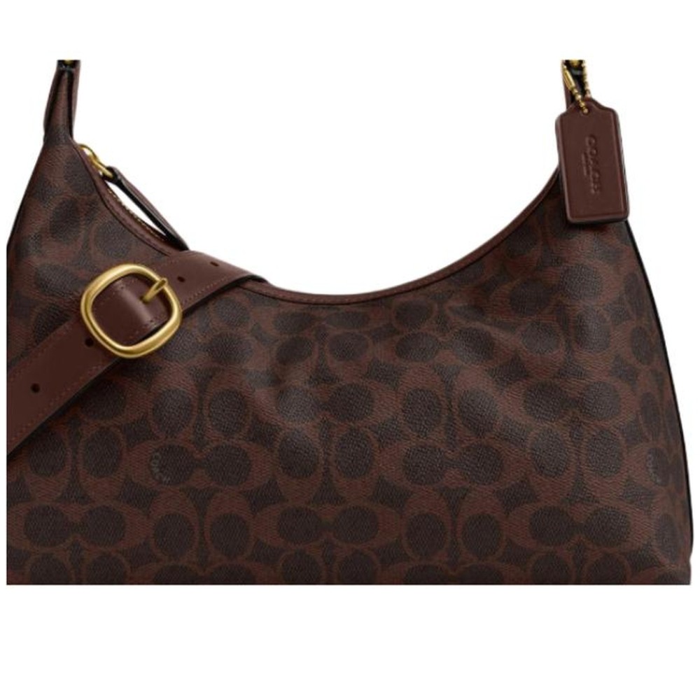 Juliet Artificial Leather Shoulder Bag Large Women S Maple Brown