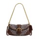 Soho Coated Canvas With Leather Handbag Shoulder Bag Women S Brown