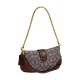Soho Coated Canvas With Leather Handbag Shoulder Bag Women S Brown
