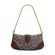 Soho Coated Canvas With Leather Handbag Shoulder Bag Women S Brown