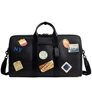Canvas Bag Luggage Bag Crossbody One Shoulder Handbag Men S Charcoal Multicolor