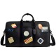 Canvas Bag Luggage Bag Crossbody One Shoulder Handbag Men S Charcoal Multicolor