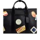 Canvas Bag Luggage Bag Crossbody One Shoulder Handbag Men S Charcoal Multicolor