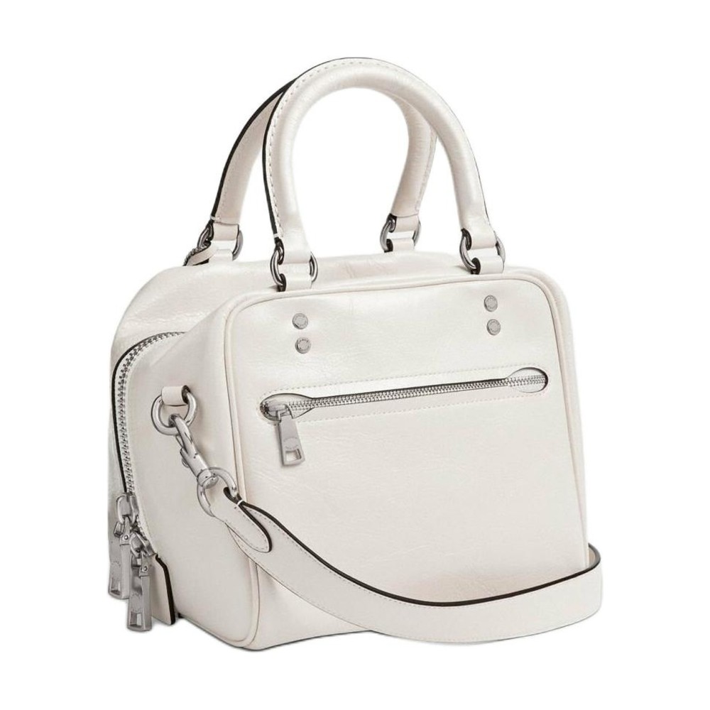 Rogue Leather Toast Bag Shoulder Bag Crossbody Bag Handbag Trumpets Women S White
