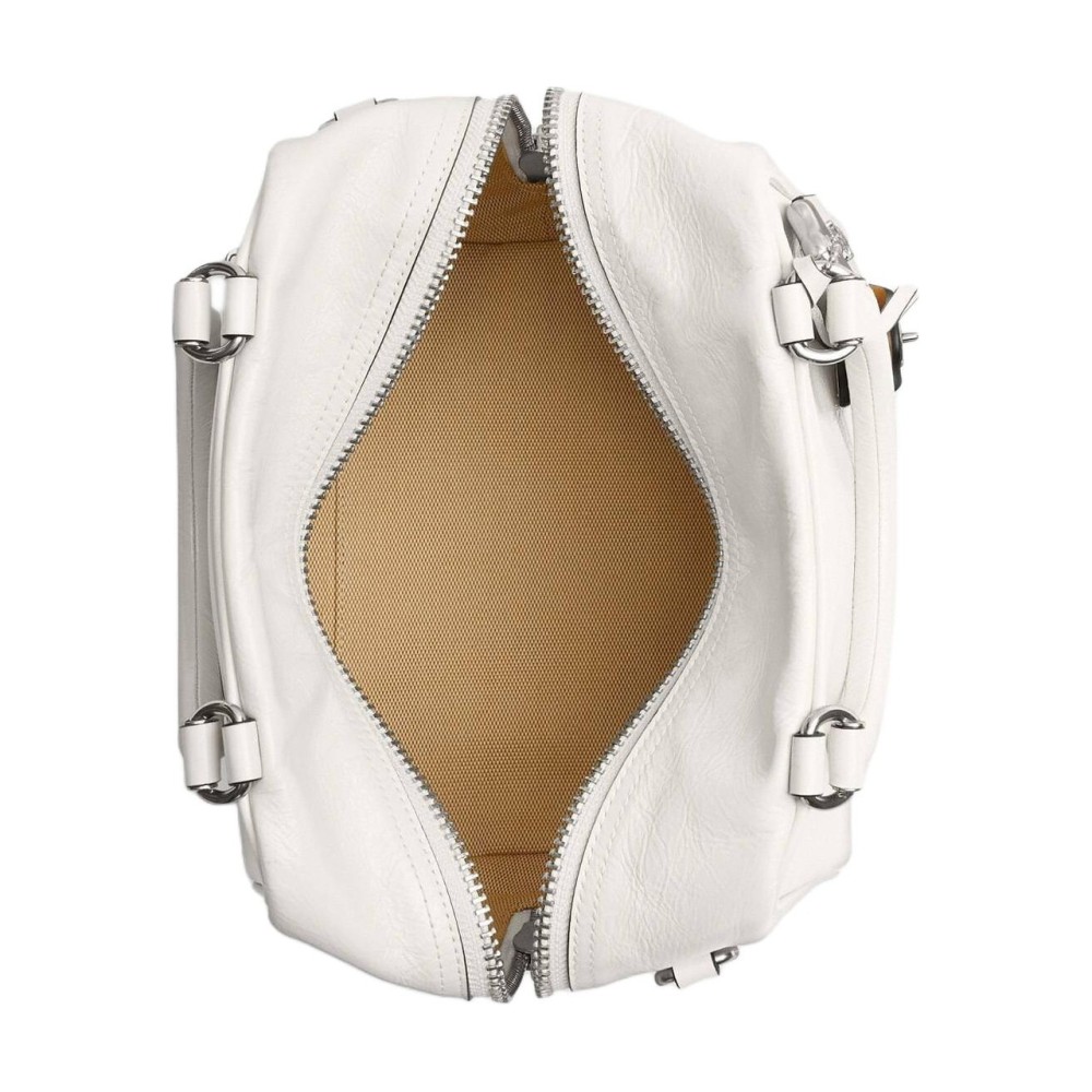 Rogue Leather Toast Bag Shoulder Bag Crossbody Bag Handbag Trumpets Women S White