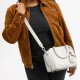 Rogue Leather Toast Bag Shoulder Bag Crossbody Bag Handbag Trumpets Women S White
