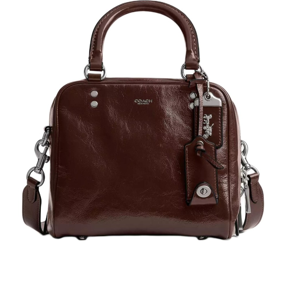 Rogue Leather Toast Bag Shoulder Bag Crossbody Bag Handbag Trumpets Women S Brown