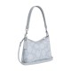 Laurel Coated Canvas Shoulder Bag Small Women S Ice Blue