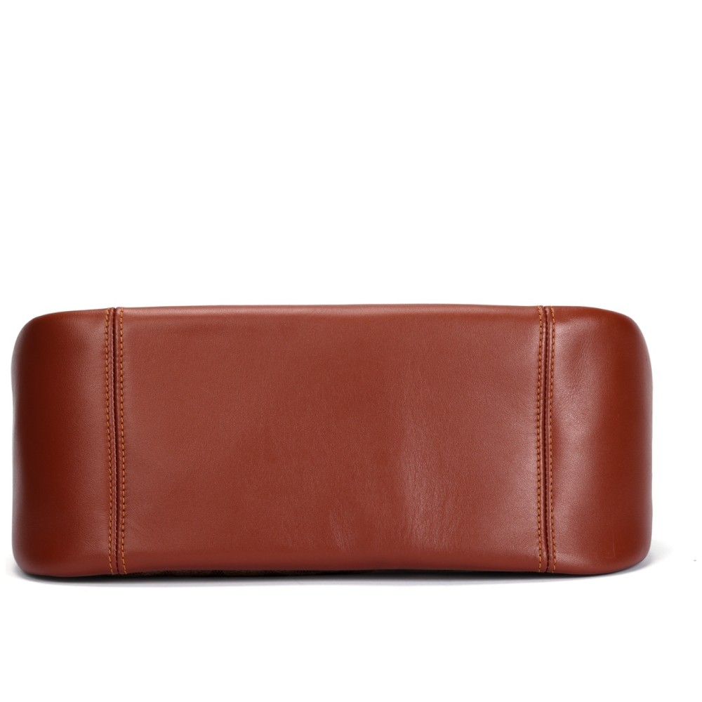 Cary Coated Canvas With Calfskin Handbag Shoulder Bag Crossbody Bag Tubas Women S Brown