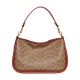 Cary Coated Canvas With Calfskin Handbag Shoulder Bag Crossbody Bag Tubas Women S Brown