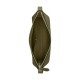 Cow Leather Crossbody Bag Shoulder Bag Large Unisex Olive Green