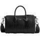 Cow Leather Handbag Medium Unisex Black