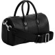 Cow Leather Handbag Medium Unisex Black