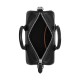 Cow Leather Handbag Medium Unisex Black