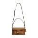 Tabby Cow Leather One Shoulder Handbag Medium Women S Honeys Brown