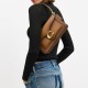 Tabby Cow Leather One Shoulder Handbag Medium Women S Honeys Brown