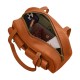 Cow Leather Handbag Large Women S Toffee