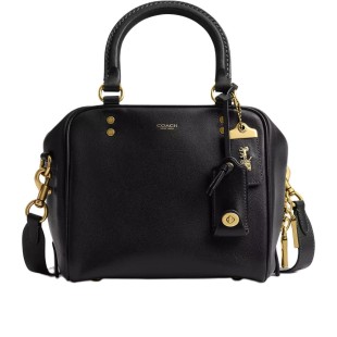 Rogue Cow Leather Handbag Small Women S Black
