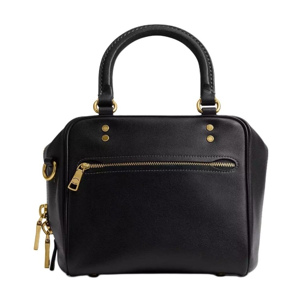 Rogue Cow Leather Handbag Small Women S Black