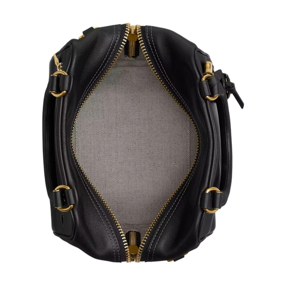 Rogue Cow Leather Handbag Small Women S Black