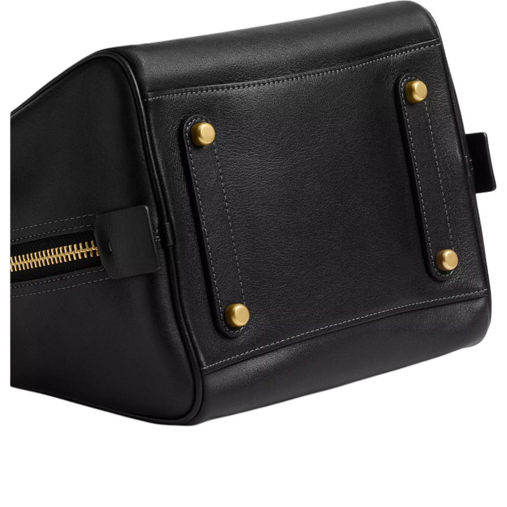 Rogue Cow Leather Handbag Small Women S Black