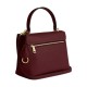 Smooth Leather Handbag Medium Women S Chestnut