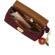 Smooth Leather Handbag Medium Women S Chestnut