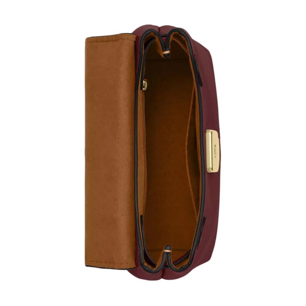 Smooth Leather Handbag Medium Women S Chestnut