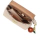 Smooth Leather Handbag Medium Women S Oat